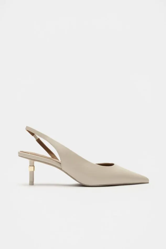 Women Heels and Wedges Seed Heritage Maia Slingback Heel Oat