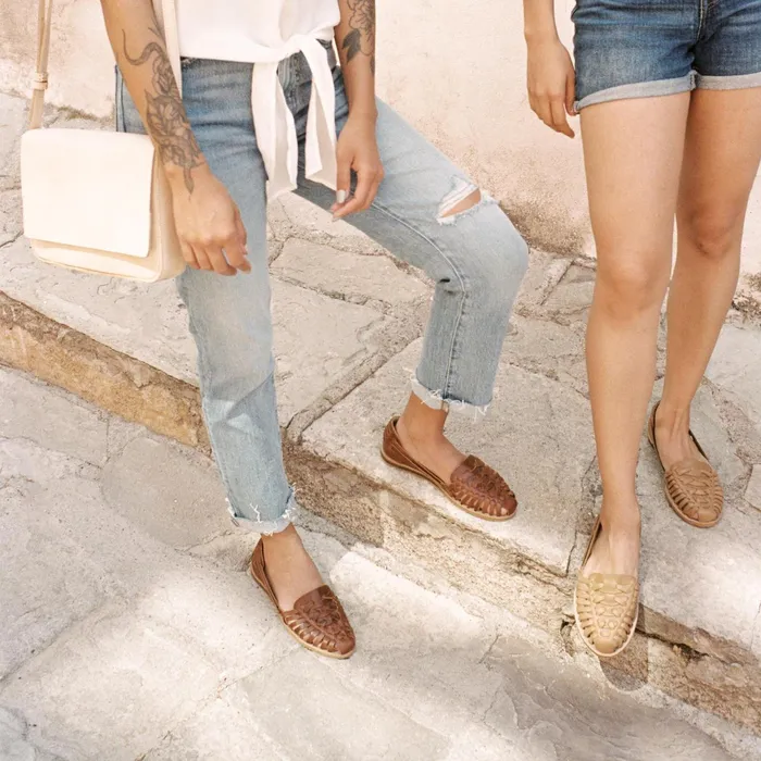 Women Huarache Sandal Brandy Nisolo Flats and Slip Ons