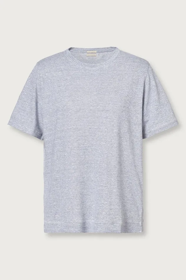 Women HYDRA 8211 Cotton Linen Jersey Crewneck Tshirt 8211 Bianco Massimo Alba Tops Women HYDRA 8211 Cotton Linen Jersey Crewneck Tshirt 8211 Bianco Massimo Alba Tops