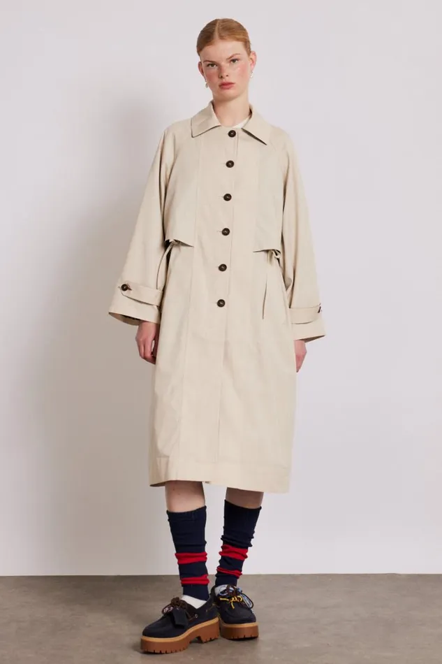 Women Jackets and Coats Damson Madder Camille Trench