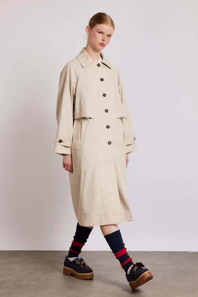 Women Jackets and Coats Damson Madder Camille Trench