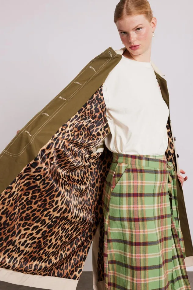 Women Jackets and Coats Damson Madder Camille Trench