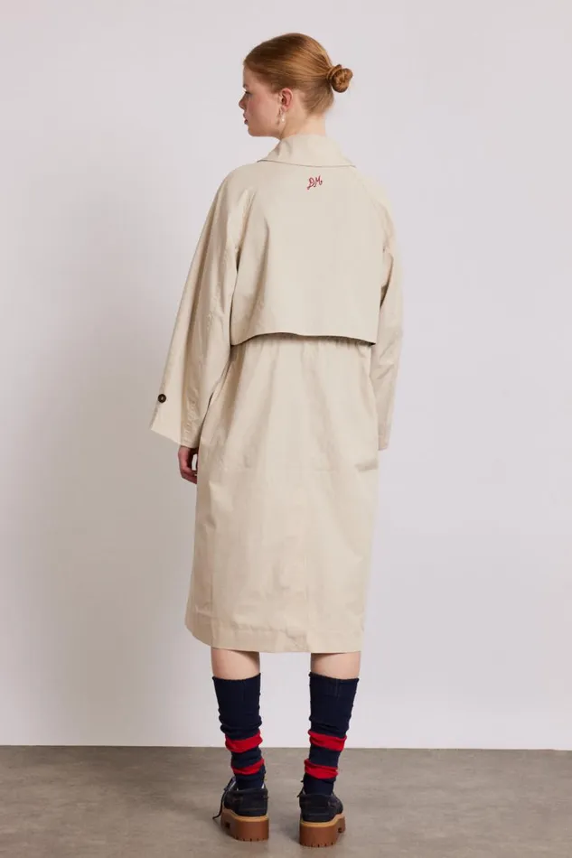 Women Jackets and Coats Damson Madder Camille Trench