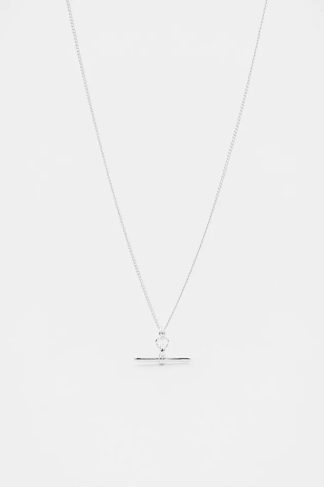 Women Jewellery Seed Heritage 925 Fine Necklace T Bar Silver