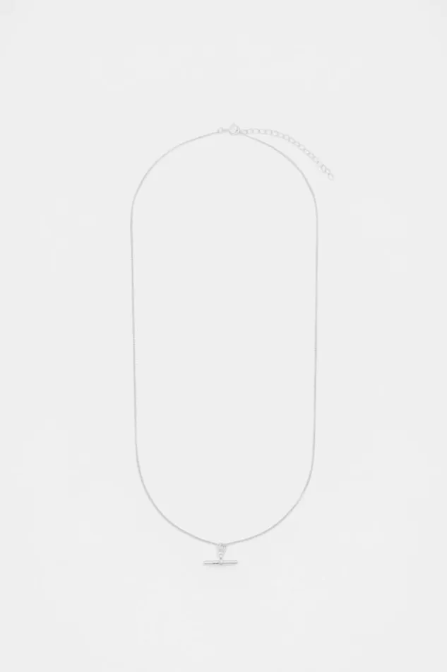 Women Jewellery Seed Heritage 925 Fine Necklace T Bar Silver