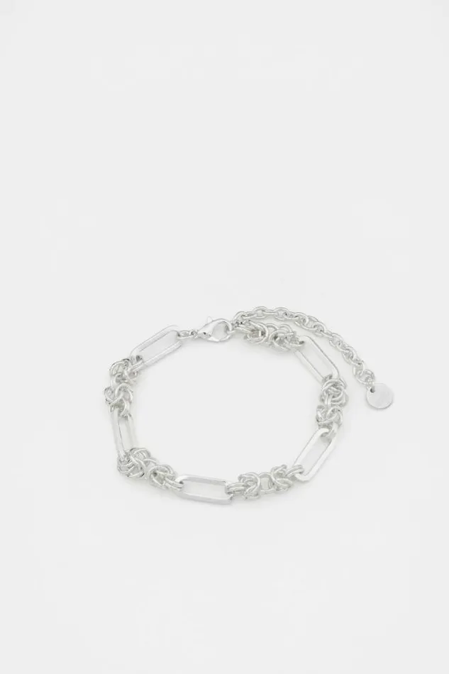Women Jewellery Seed Heritage Links Chain Bracelet Silver