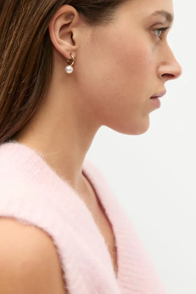 Women Jewellery Seed Heritage Pearl Earring Set Gold