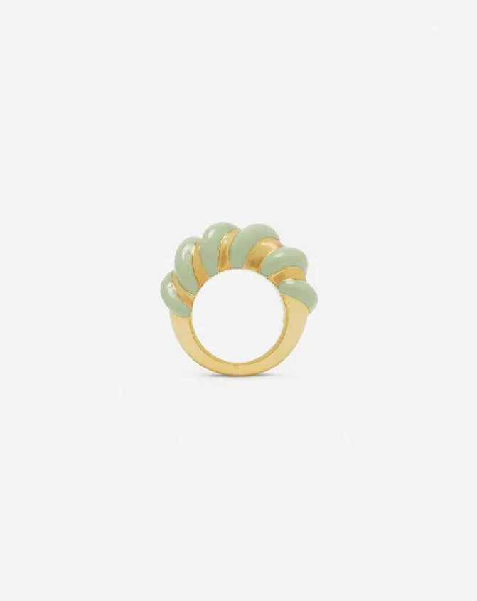 Women Jewelry Lanvin Mlodie Candy Ring Vert De Gris