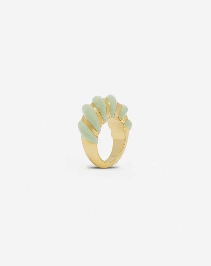 Women Jewelry Lanvin Mlodie Candy Ring Vert De Gris
