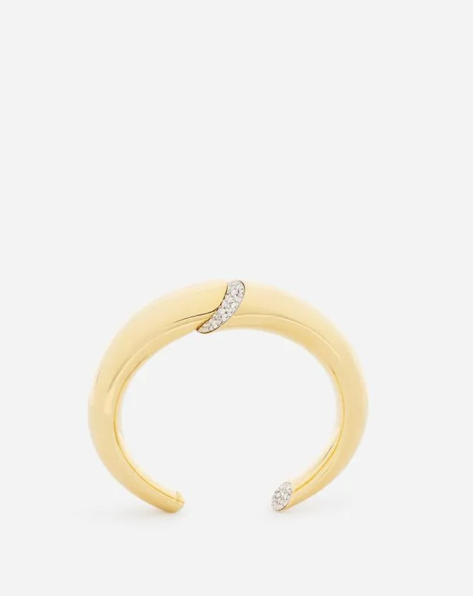 Women Jewelry Lanvin Sequence By Rhinestone Bracelet Goldcrystal