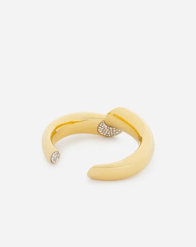 Women Jewelry Lanvin Sequence By Rhinestone Bracelet Goldcrystal