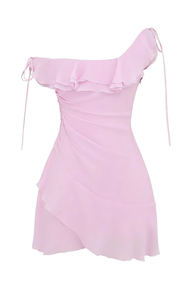 Women Kalena Cotton Candy Off Shoulder Mini Dress House Of CB Dresses