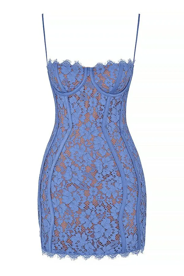 Women Lala Lavender Lace Mini Dress House Of CB Dresses Women Lala Lavender Lace Mini Dress House Of CB Dresses