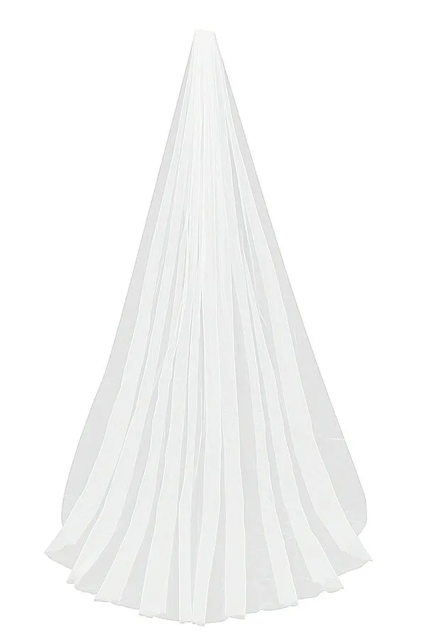 Women Leone White Ultra Long Soft Tulle Veil House Of CB Shop Bridal Women Leone White Ultra Long Soft Tulle Veil House Of CB Shop Bridal