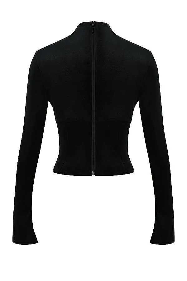 Women Leonora Black Velvet Corset House Of CB Corsets Women Leonora Black Velvet Corset House Of CB Corsets