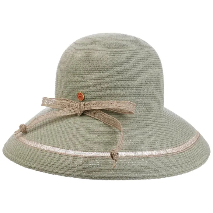 Women Lilien Raffiahut Blue Mayser Floppy Hats