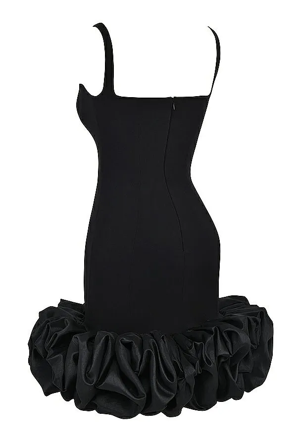 Women Lilou Black Ruffle Hem Dress House Of CB Dresses