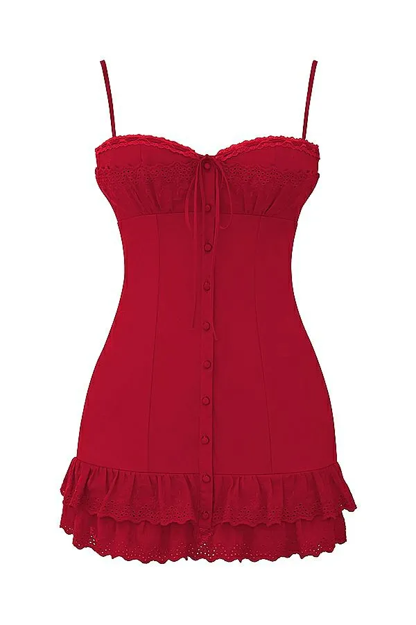 Women Luci Cherry Corset Dress House Of CB Dresses
