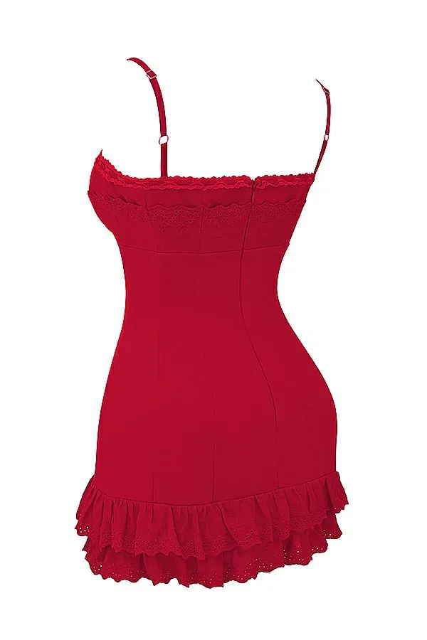 Women Luci Cherry Corset Dress House Of CB Dresses