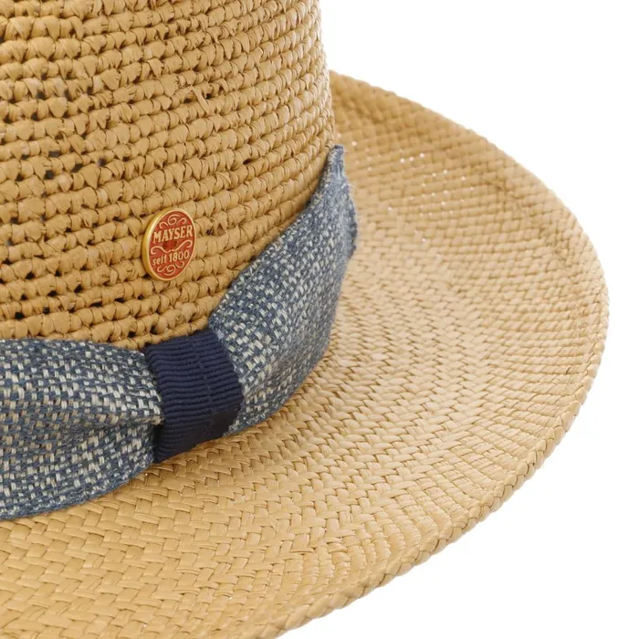 Women Manuel Crochet Trilby Panama Hat Camel Mayser Trilby Hats Women Manuel Crochet Trilby Panama Hat Camel Mayser Trilby Hats