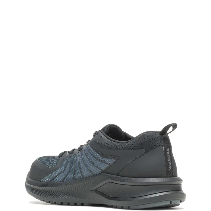 WomenMen Bolt Vent DuraShocks CarbonMAX Shoe Black Wolverine Shoes