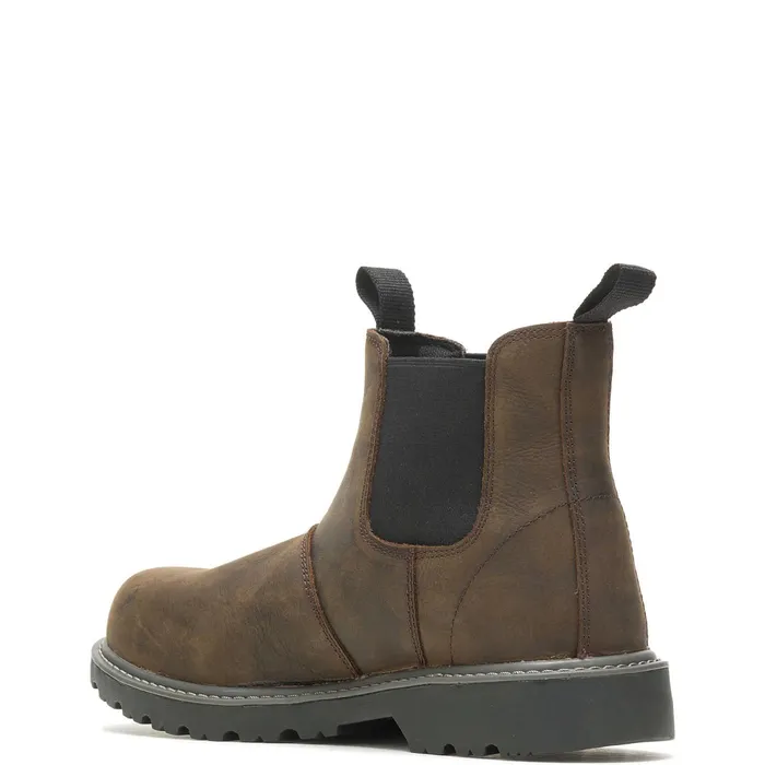 WomenMen Floorhand Work Romeo Dark Brown Wolverine Boots