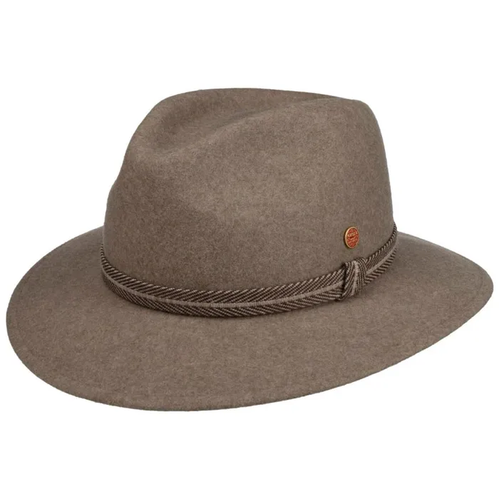 WomenMen Gedeon Plus Traveller Wool Hat Anthracitemottled Mayser Felt Hats WomenMen Gedeon Plus Traveller Wool Hat Anthracitemottled Mayser Felt Hats