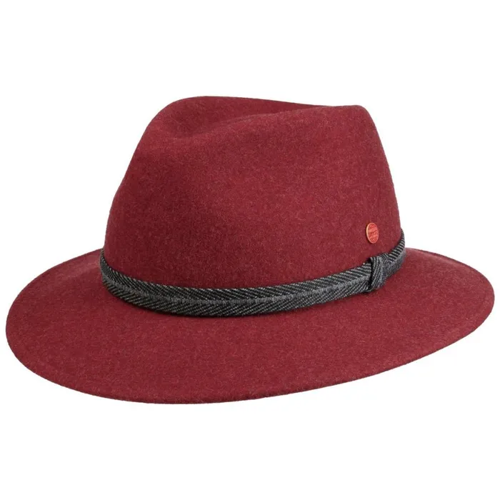 WomenMen Gedeon Plus Traveller Wool Hat Anthracitemottled Mayser Felt Hats WomenMen Gedeon Plus Traveller Wool Hat Anthracitemottled Mayser Felt Hats