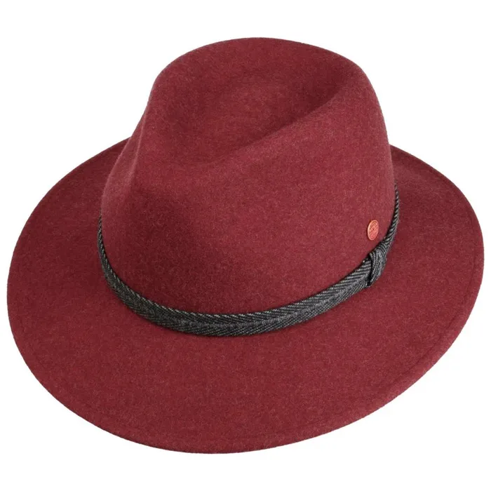 WomenMen Gedeon Plus Traveller Wool Hat Anthracitemottled Mayser Felt Hats WomenMen Gedeon Plus Traveller Wool Hat Anthracitemottled Mayser Felt Hats
