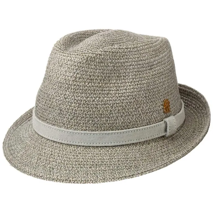 WomenMen HempLinen Trilby Hat Zechbauer Blue Mayser Straw Hats WomenMen HempLinen Trilby Hat Zechbauer Blue Mayser Straw Hats