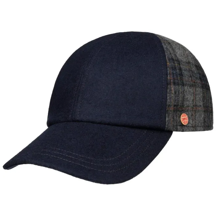 WomenMen Lars Shetland Cap Dark Blue Mayser Baseball Caps