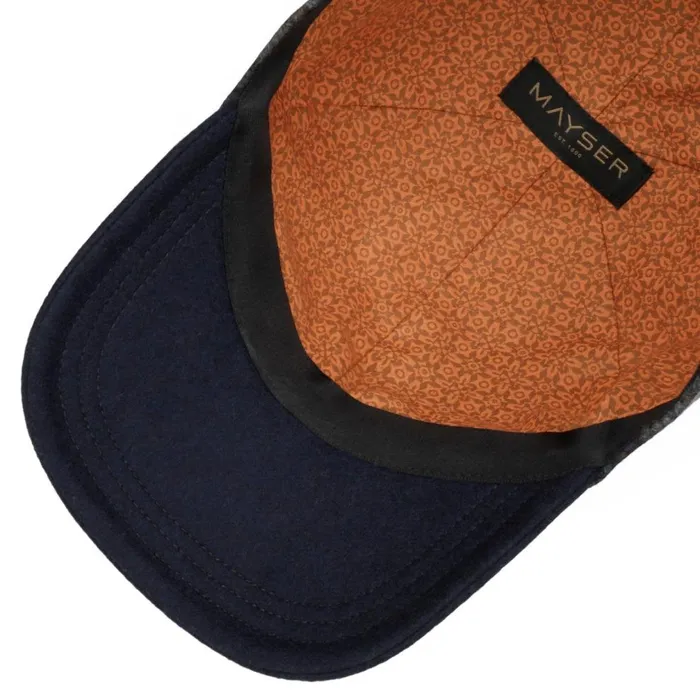 WomenMen Lars Shetland Cap Dark Blue Mayser Baseball Caps WomenMen Lars Shetland Cap Dark Blue Mayser Baseball Caps