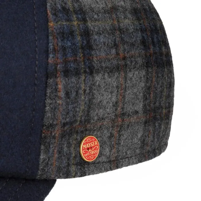 WomenMen Lars Shetland Cap Dark Blue Mayser Baseball Caps WomenMen Lars Shetland Cap Dark Blue Mayser Baseball Caps