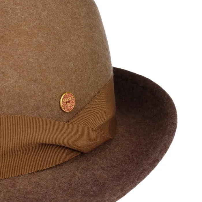 WomenMen Manuel Trilby Wool Hat Blue Mayser Trilby Hats WomenMen Manuel Trilby Wool Hat Blue Mayser Trilby Hats