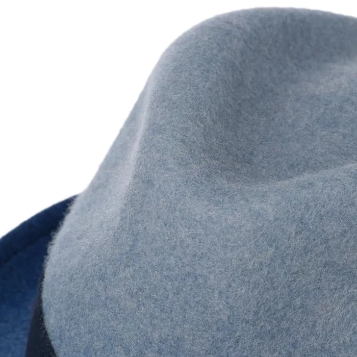 WomenMen Manuel Trilby Wool Hat Blue Mayser Trilby Hats WomenMen Manuel Trilby Wool Hat Blue Mayser Trilby Hats