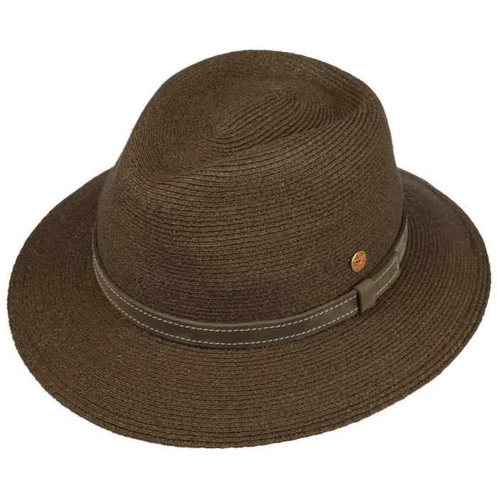 WomenMen Mathis Raffia Hat With UV Protection Brown Mayser Straw Hats WomenMen Mathis Raffia Hat With UV Protection Brown Mayser Straw Hats