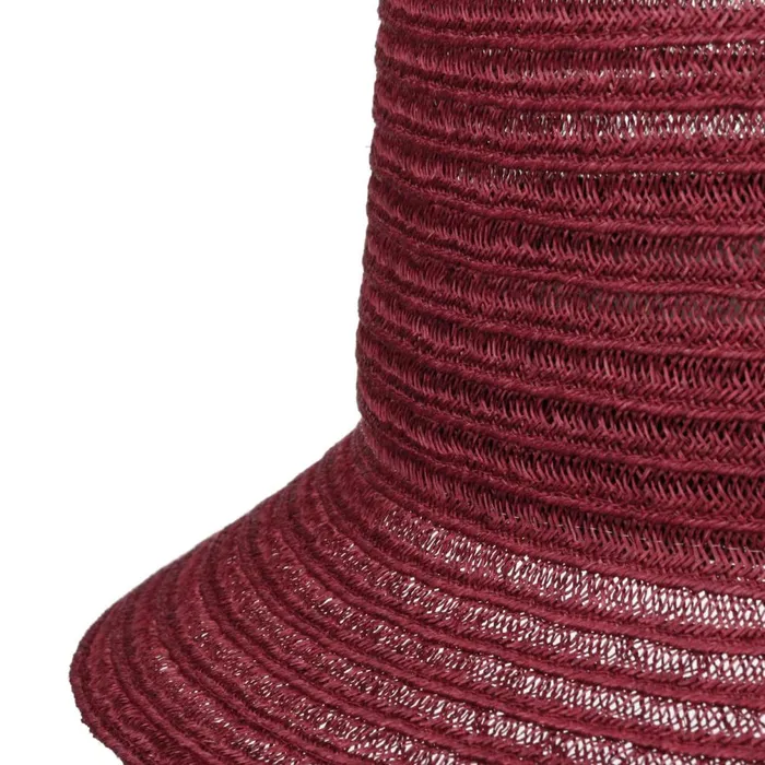 Women Noela Uni Hemp Hat Burgundy Mayser Straw Hats Women Noela Uni Hemp Hat Burgundy Mayser Straw Hats
