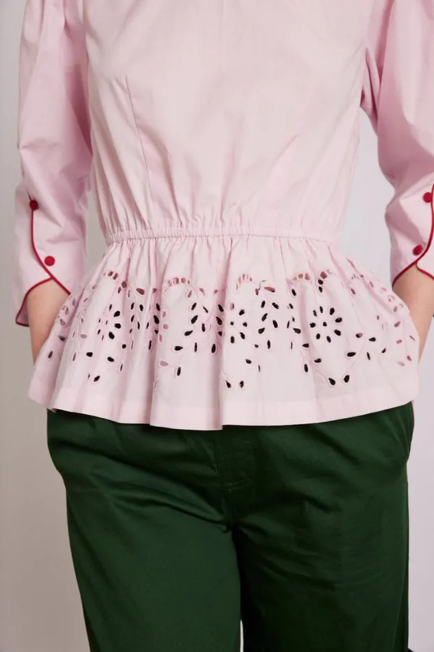 Women Occasion Wear Damson Madder Perrie Blouse