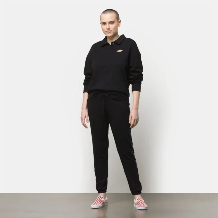 Women Pants and Leggings Vans Dome Grown Sweatpant Black