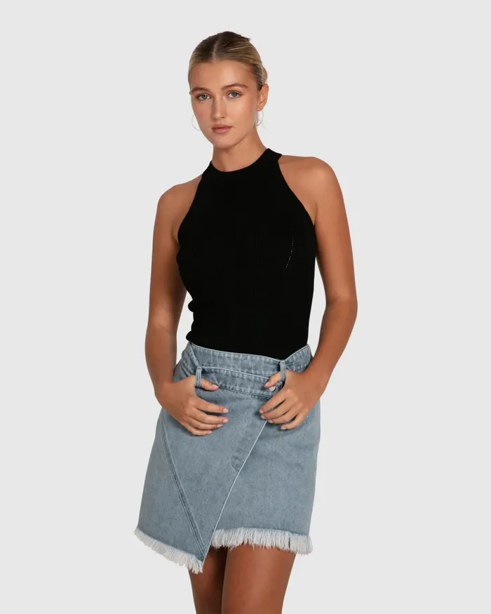 Women Pants and Skirts Belle and Bloom Dance With Me Denim Mini Skirt