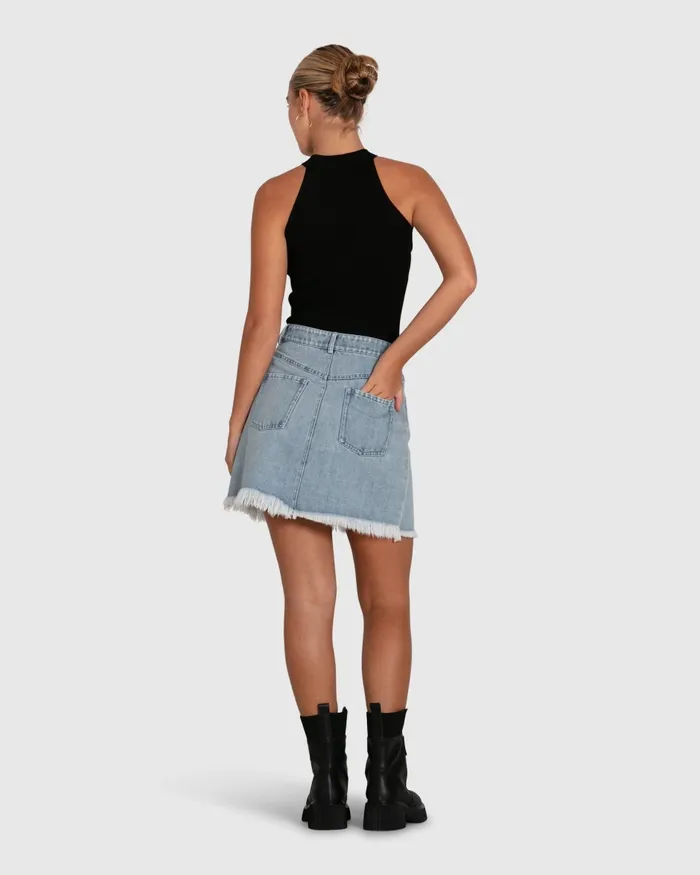 Women Pants and Skirts Belle and Bloom Dance With Me Denim Mini Skirt