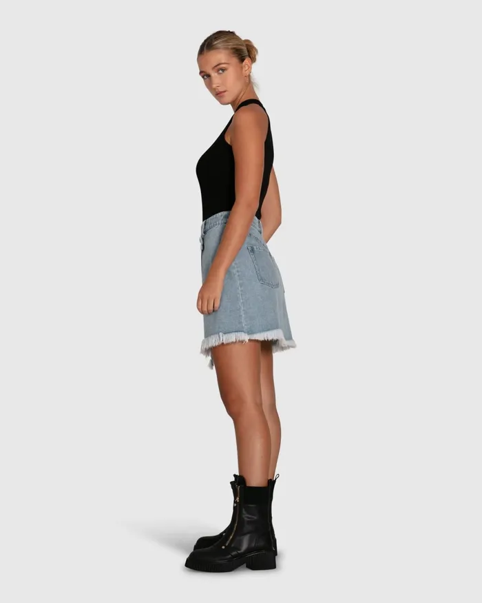 Women Pants and Skirts Belle and Bloom Dance With Me Denim Mini Skirt
