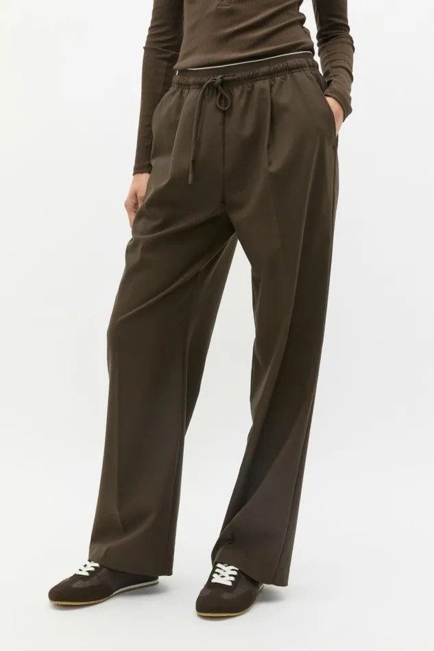 Women Pants Seed Heritage Double Waist Pant Dark Espresso