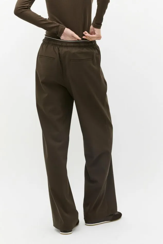 Women Pants Seed Heritage Double Waist Pant Dark Espresso