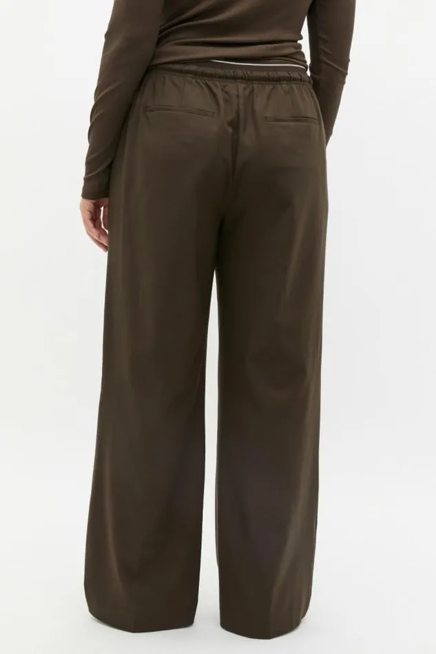 Women Pants Seed Heritage Double Waist Pant Dark Espresso