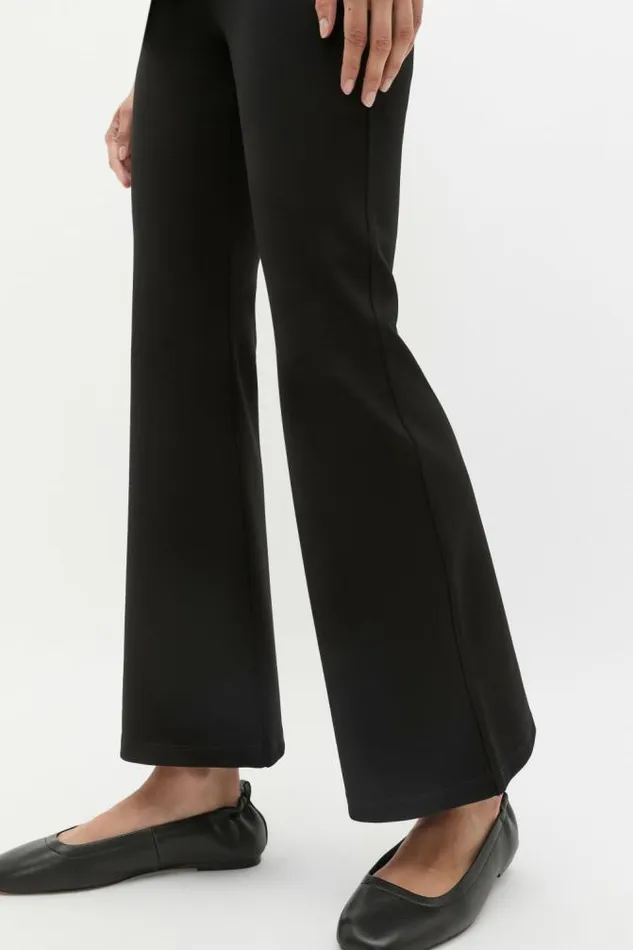 Women Pants Seed Heritage Ponte Kick Flare Pant Black