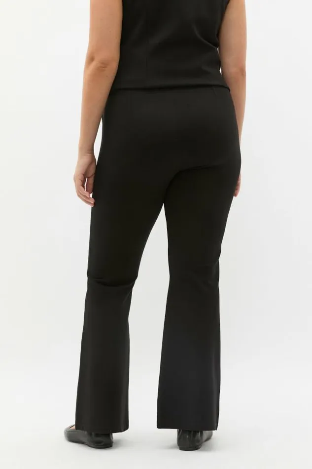 Women Pants Seed Heritage Ponte Kick Flare Pant Black