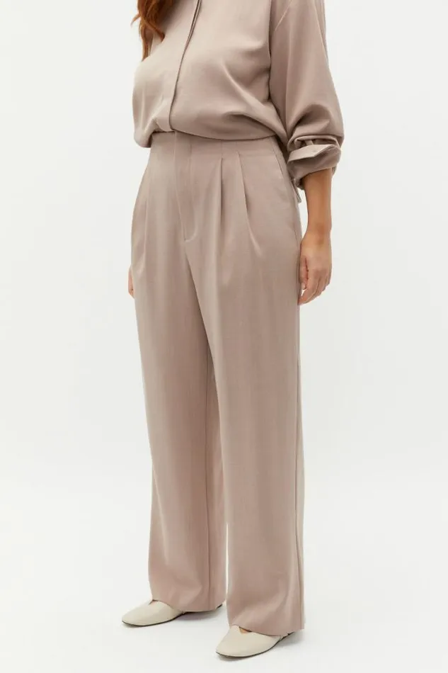 Women Pants Seed Heritage Tailored High Rise Pant Cookie