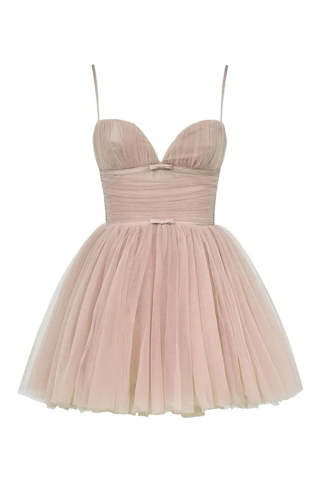 Women Princess French Rose Tulle Mini Dress House Of CB Dresses Women Princess French Rose Tulle Mini Dress House Of CB Dresses