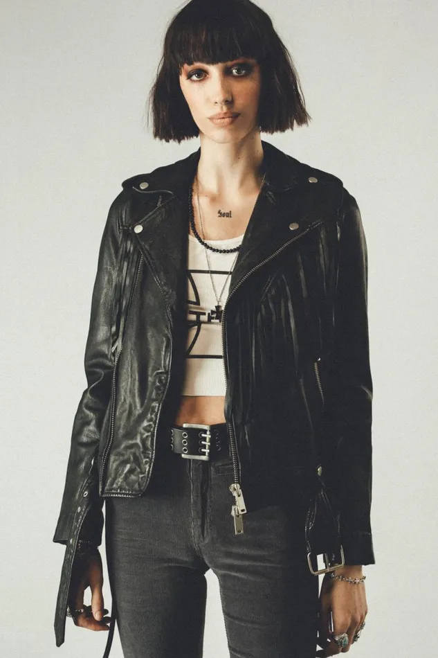 Women Rodeo Biker Jacket OTHER LEATHER JACKETS